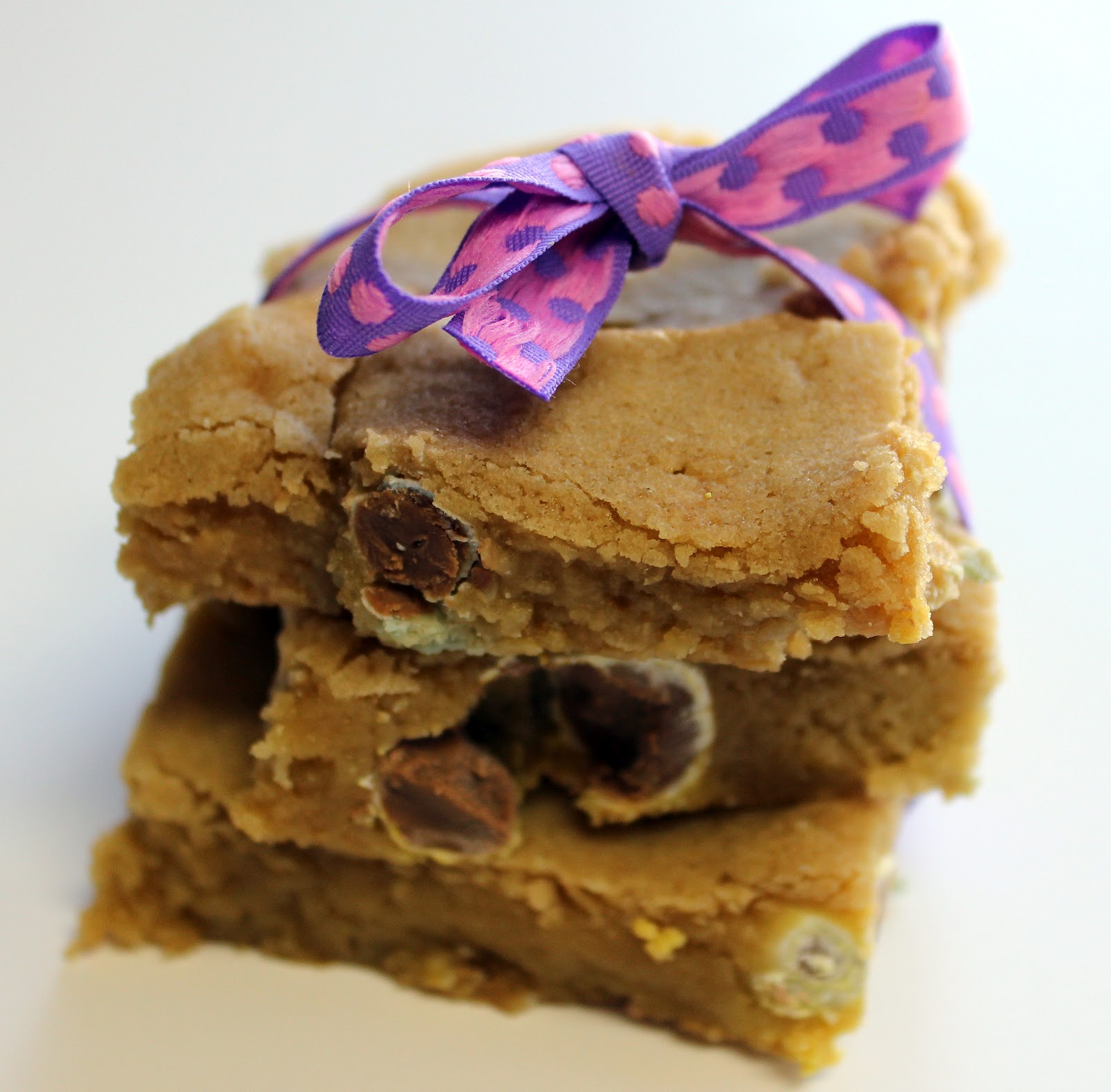 Cadbury Mini Egg Blondies Julie's Eats & Treats