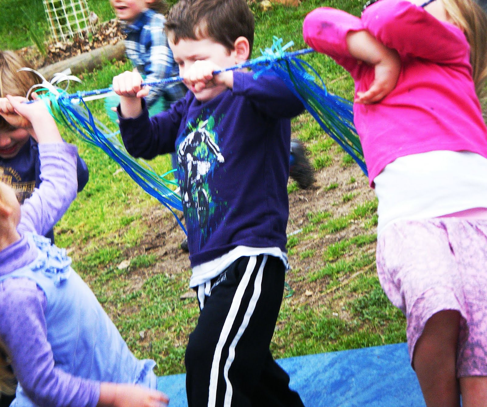 let the children play enough rope