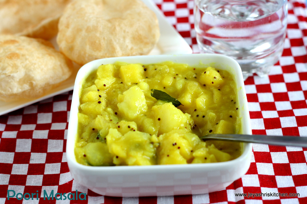 POTATO MASALA FOR POORI POORI KIZHANGU RECIPE Jeyashri's Kitchen