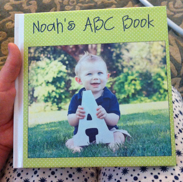 Crafts from a stay at home mom DIY Shutterfly ABC Book