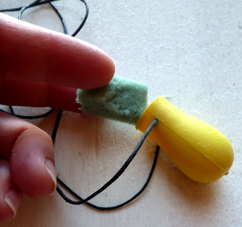 Mich L. in L.A. 5 Minute Vase Necklace Made From A Toy Bowling Pin!