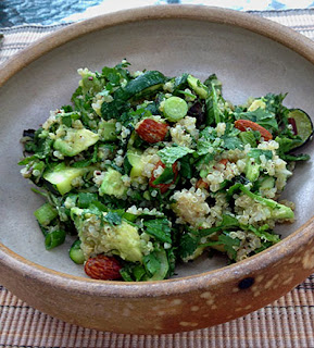 Moroccan Spiced Quinoa Salad by Future Relics Pottery