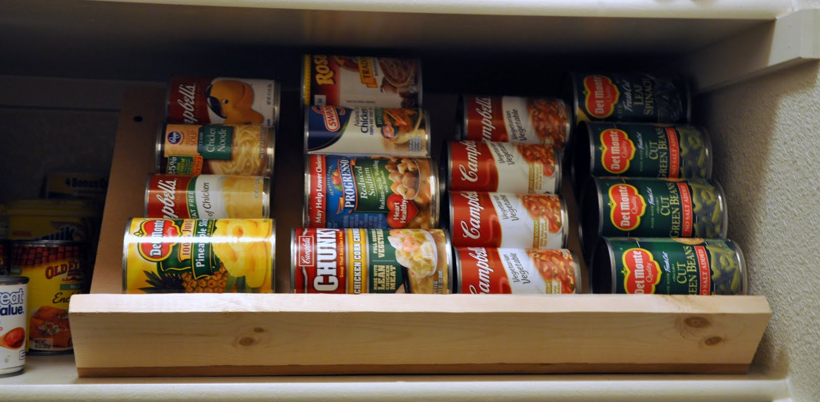 Turning Stones Blog Pantry Can Rack