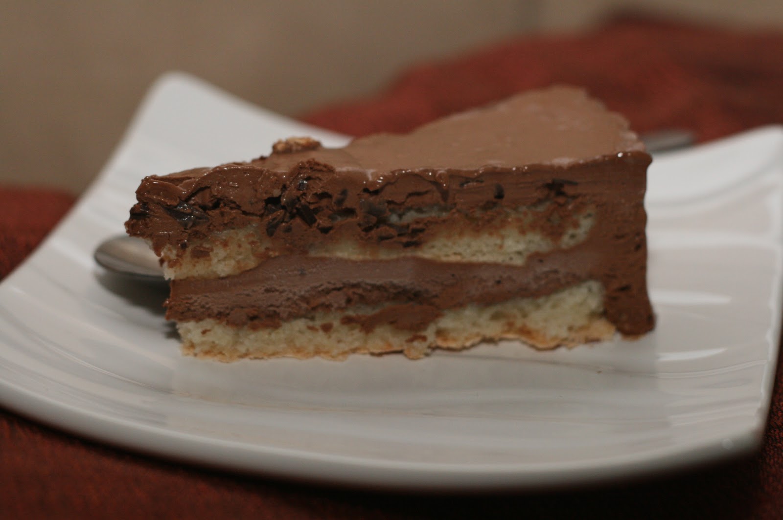Dad Baker & Chef Chocolate Mousse Royale Ice Cream Cake for a 14th