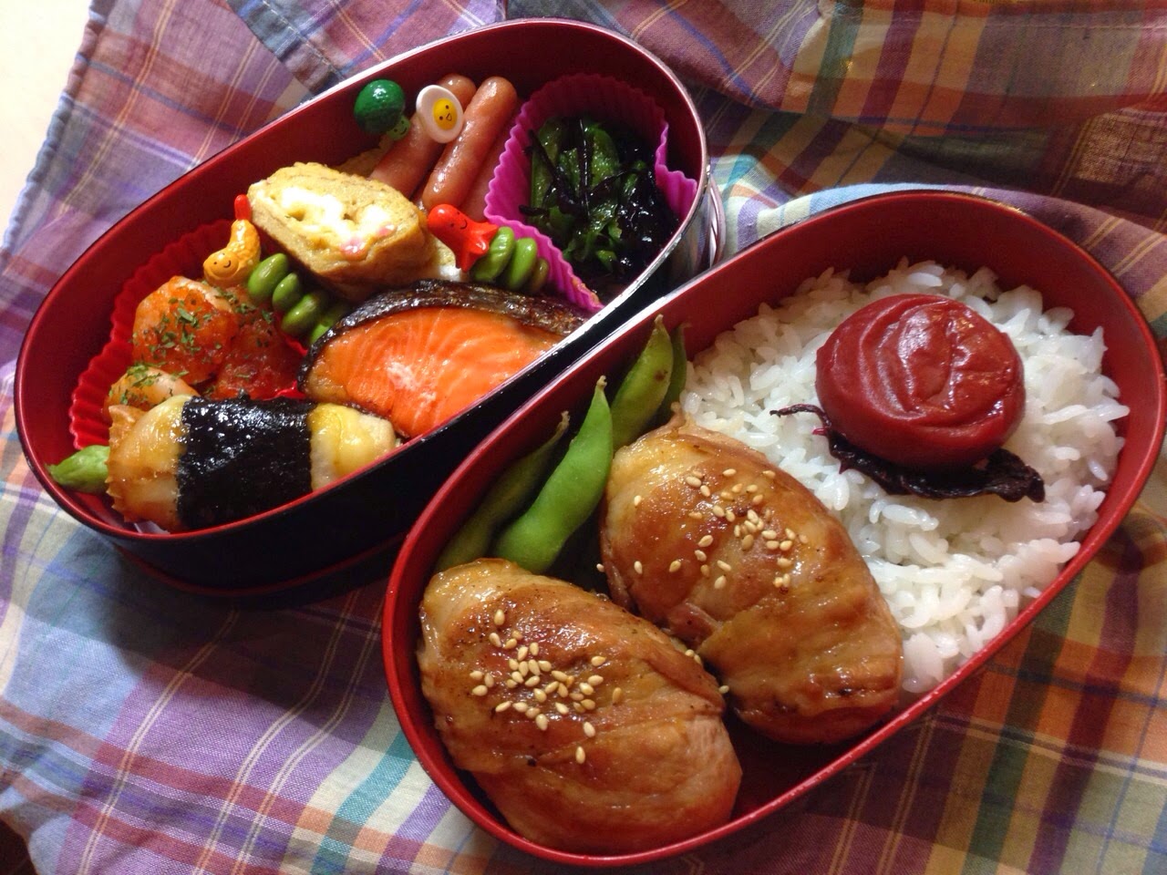 From the GlutenFree Balcony. Introduction to Japanese Obento )