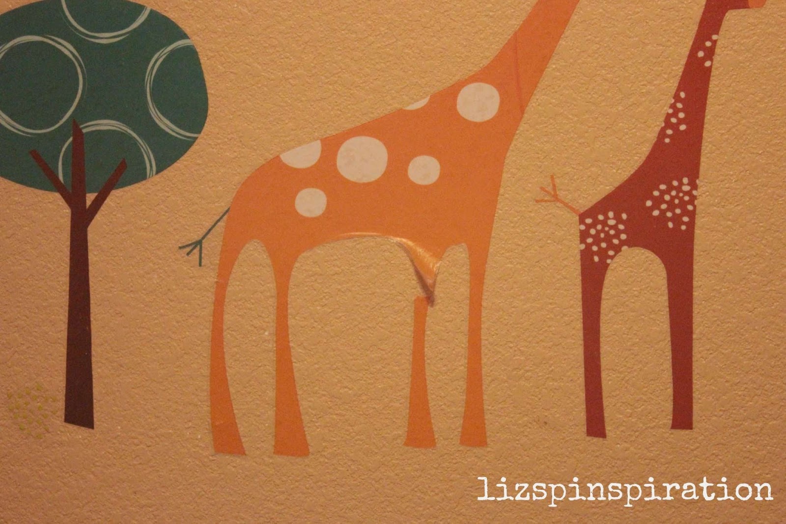 Pinspiration How to Make Wall Decals Stick