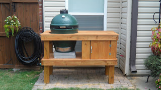 big green egg stands plans