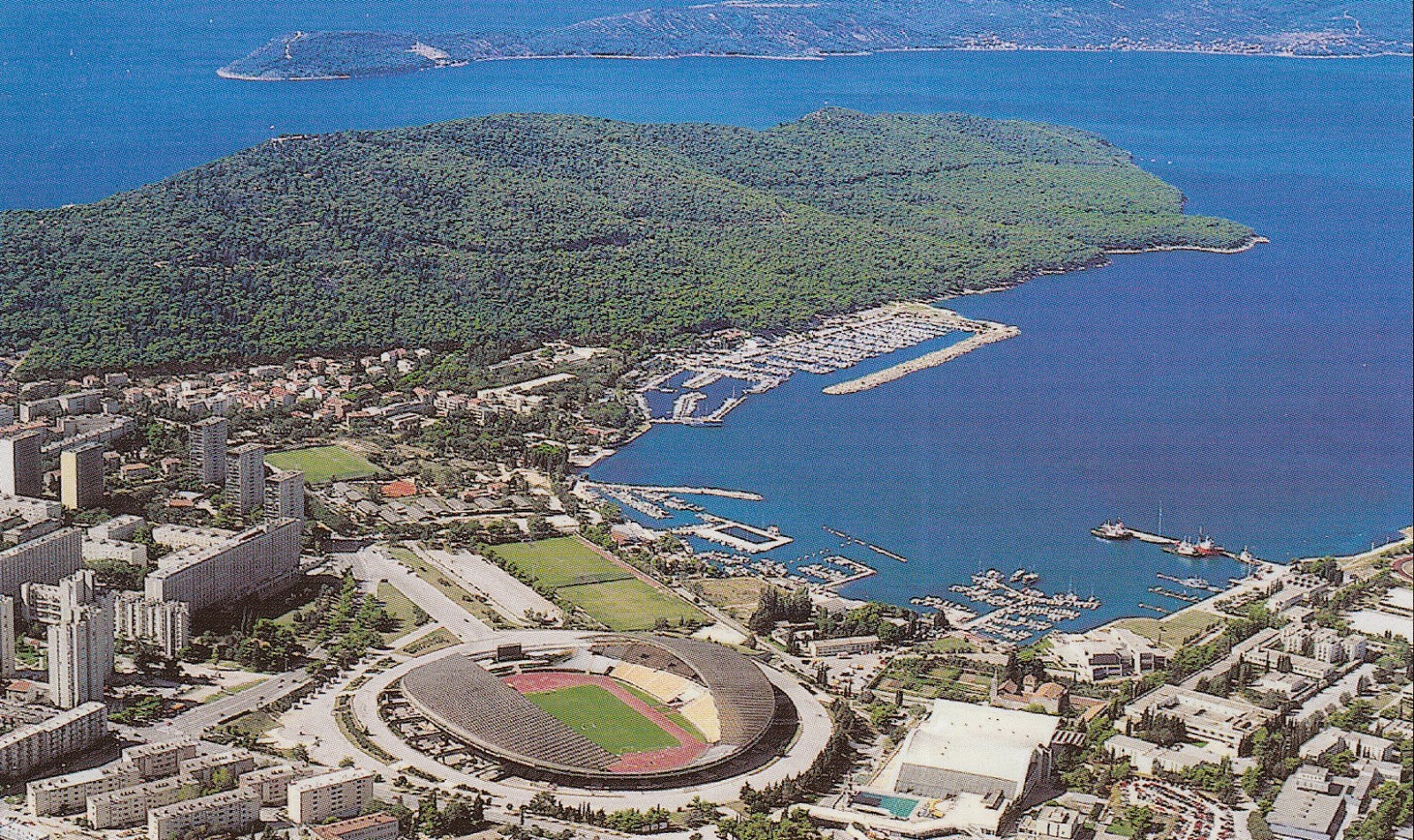 07 MAY 2019 Split, Croatia. Hajduk Split Football Stadium Editorial Image -  Image of hill, football: 155115560