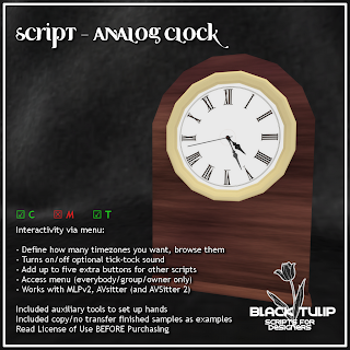 Analog Clock Script