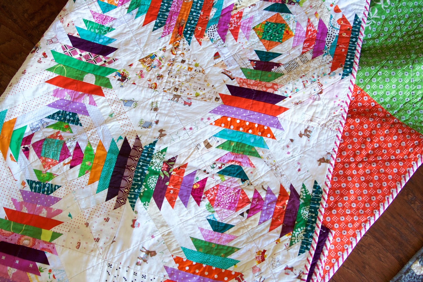 a quilt is nice Pineapple Quilt