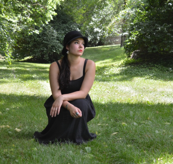 How to Wear a Cloche Hat, Part II A Rose in Bloom