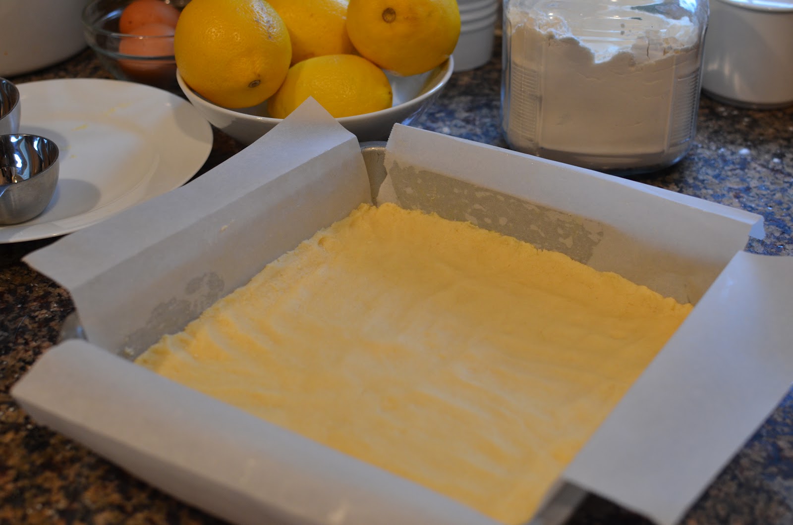 Playing with Flour My first lemon bars
