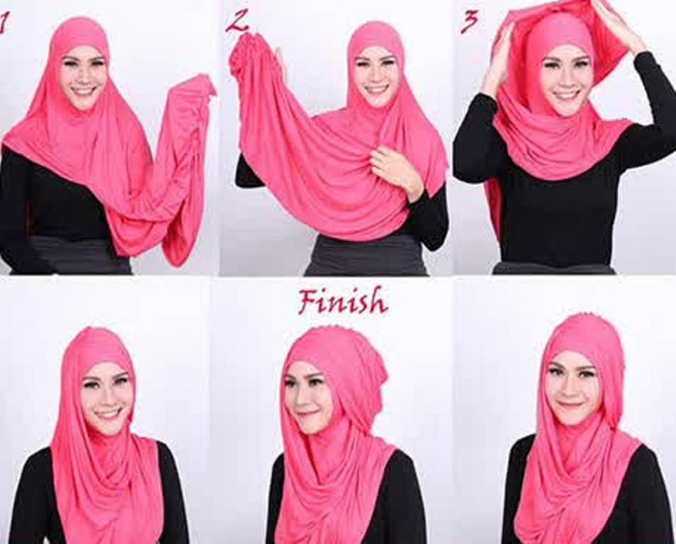 Simpelnya Hijab Ala Artis Zaskia Adya Mecca Cara Mudah Berhijab