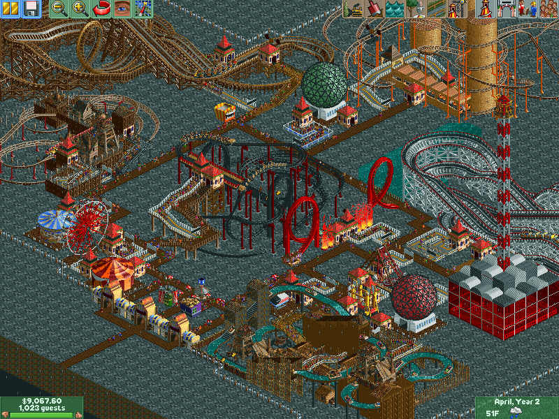 Bumbly Bazaar/Scenario Guide, RollerCoaster Tycoon