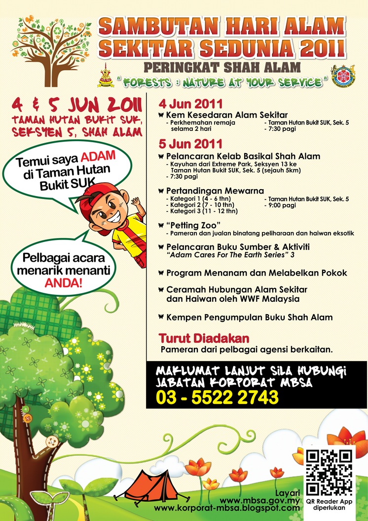 Penonton Sambutan Hari Alam Sekitar Sedunia 2011