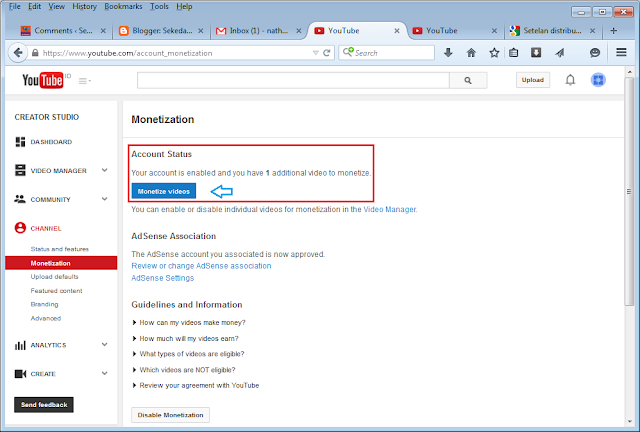 Google Adsense Tutorial Español 2015 | youtuber for step by step melakukan monetisasi video Google Adsense Tutorial Español 2015 | youtuber for step by step melakukan monetisasi video