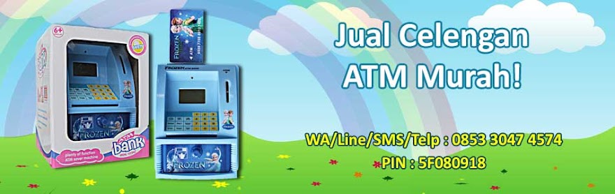 Toko Tempat Jual Celengan Bentuk Atm Ukuran Mini Untuk Anak Kreatif Yang Keren Lucu Unik Dan Cantik