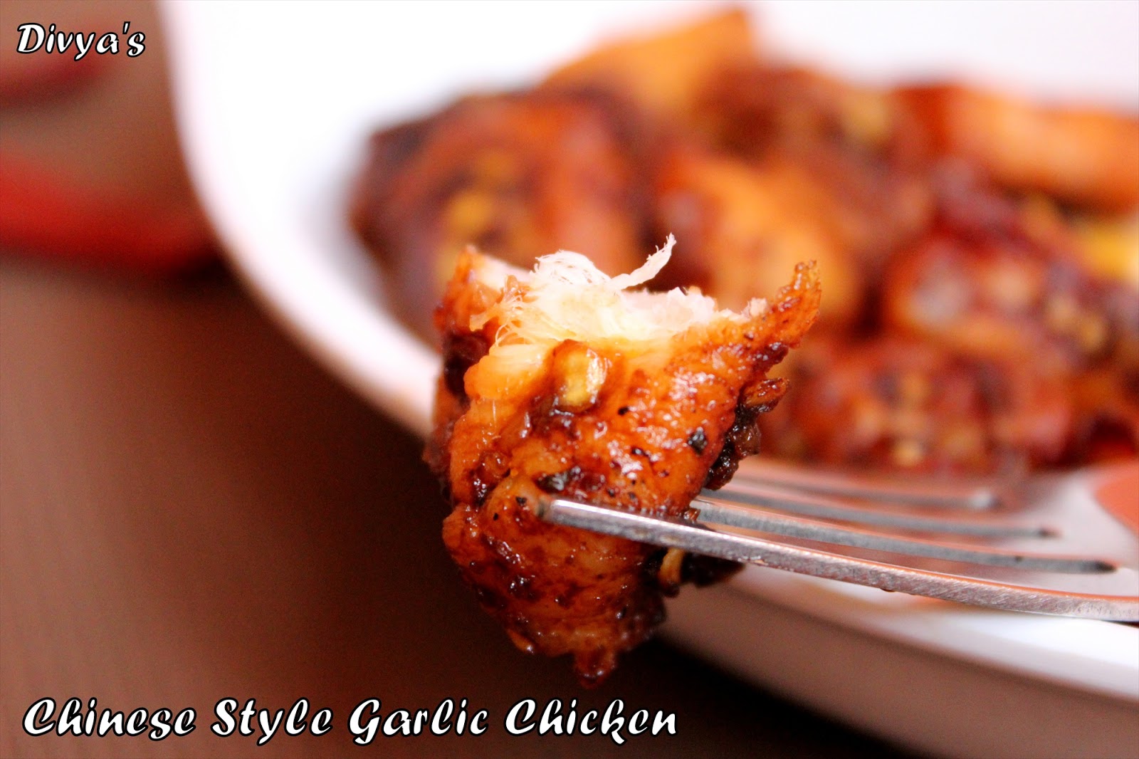 Cook like Priya Garlic Chicken Recipe Chinese Restaurant Style