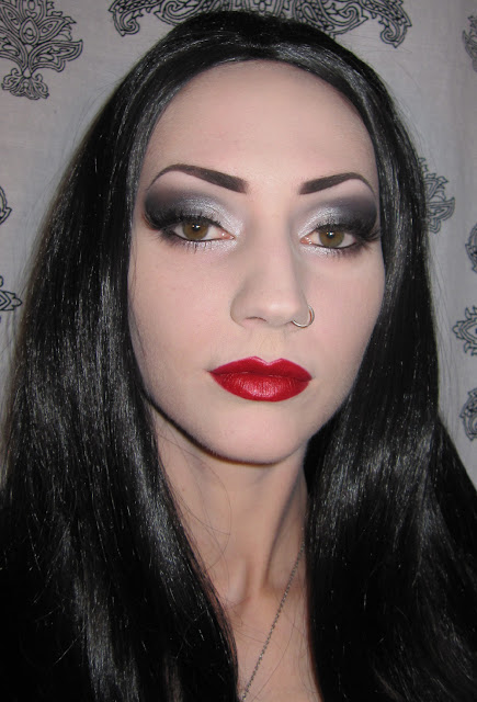 Morticia Addams Face
