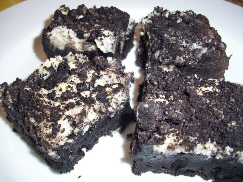 Flavors by Four Oreo Cream Cheese Brownies