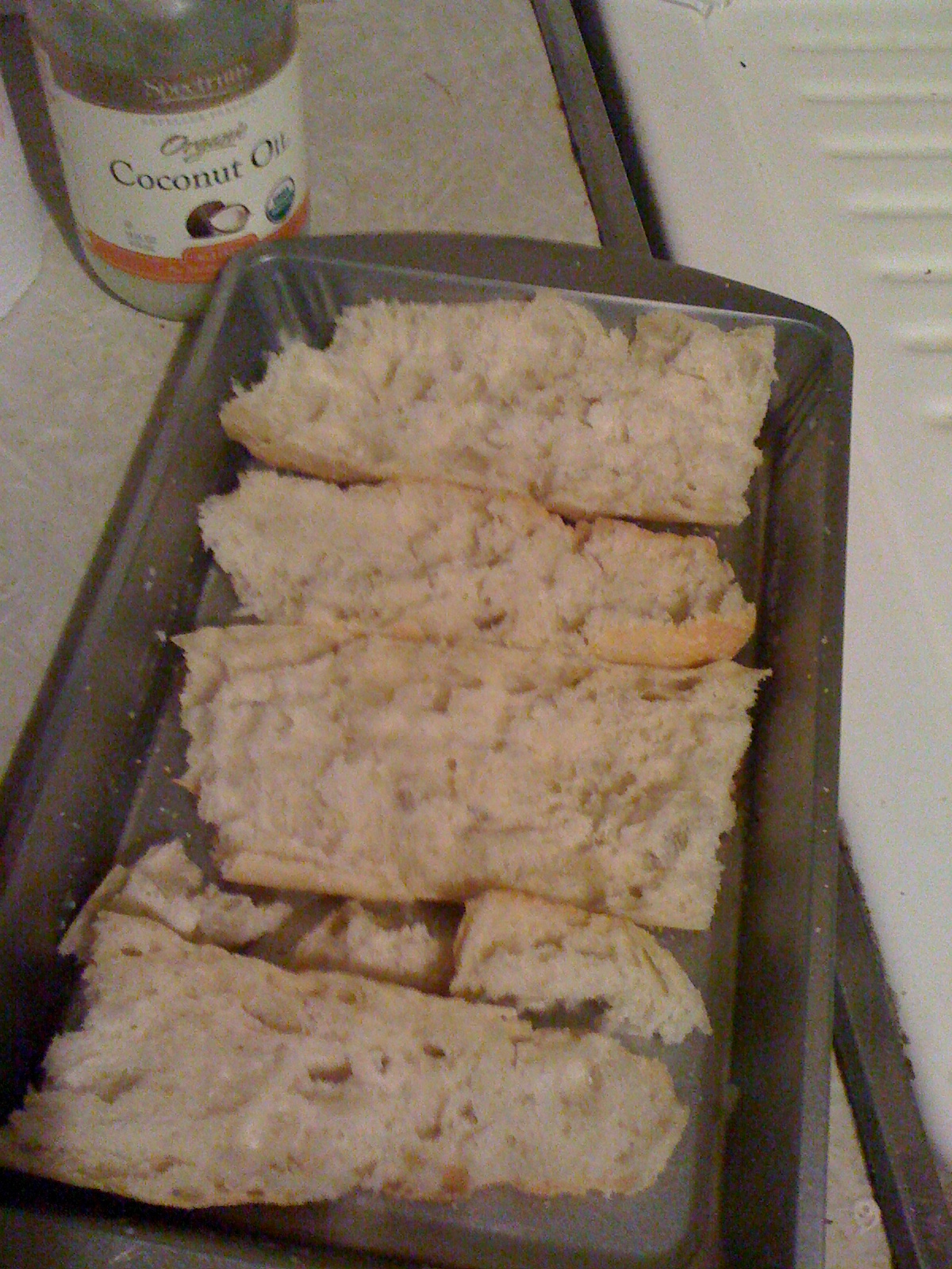 AfroVeganChick Vegan Apple, Broccoli, & Mozzarella French Bread Pizza