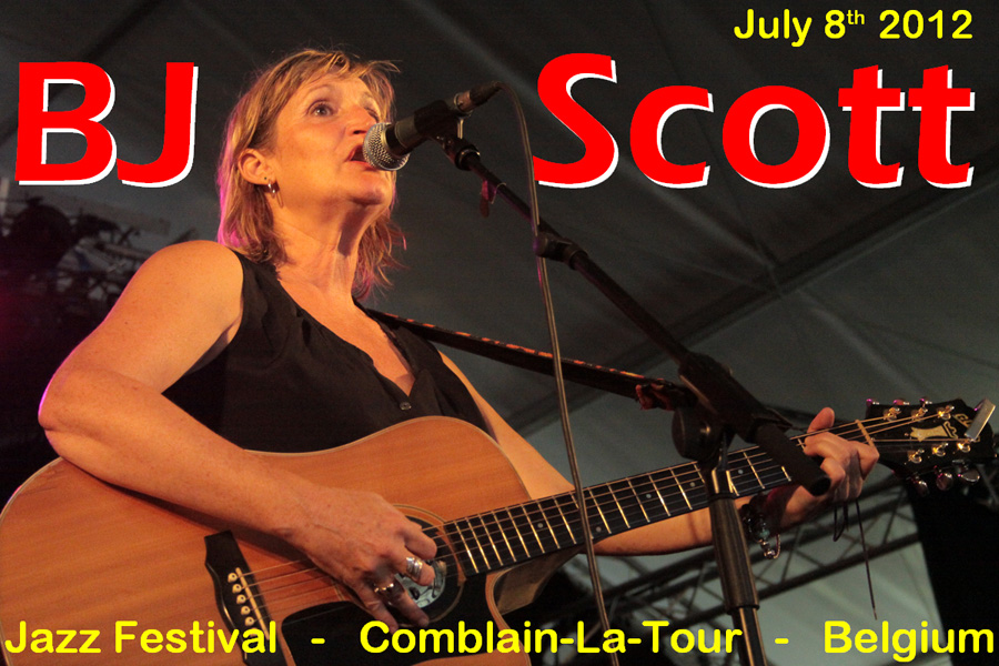 BJ Scott (Jazz Festival - 8 july 2012) Comblain-La-Tour, Belgium.