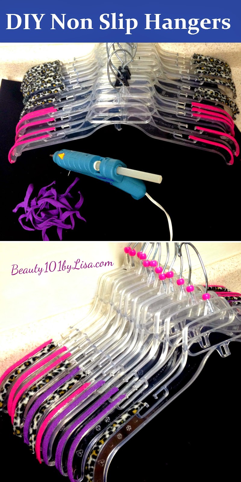 BEAUTY101BYLISA Clothes Hanger Hacks