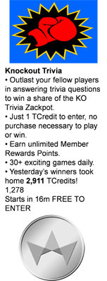 KNOCKOUT TRIVIA GAME!