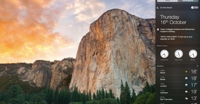 Apple OS X Yosemite chính thức có mặt cho người dùng tải về Apple OS X Yosemite chính thức có mặt cho người dùng tải về