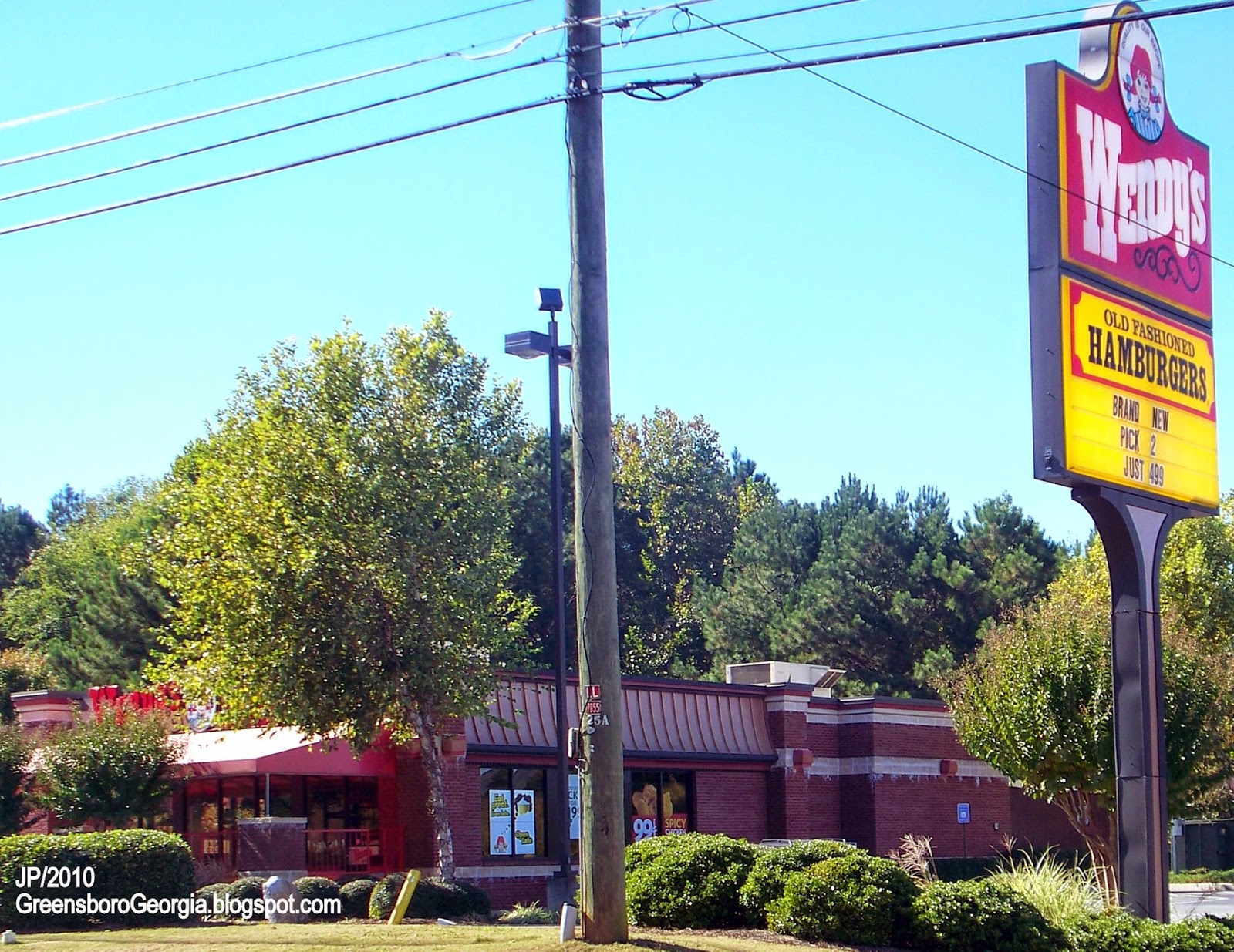 Restaurant Fast Food Menu McDonald's DQ BK Hamburger Pizza Mexican Taco