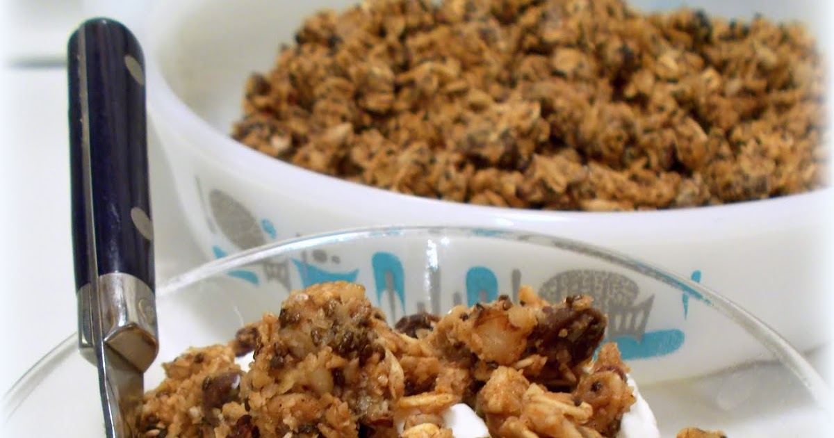 Watching What I Eat NoBake MapleNut Granola Topping