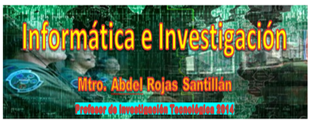 INFORMÁTICA E INVESTIGACIÓN - 2014