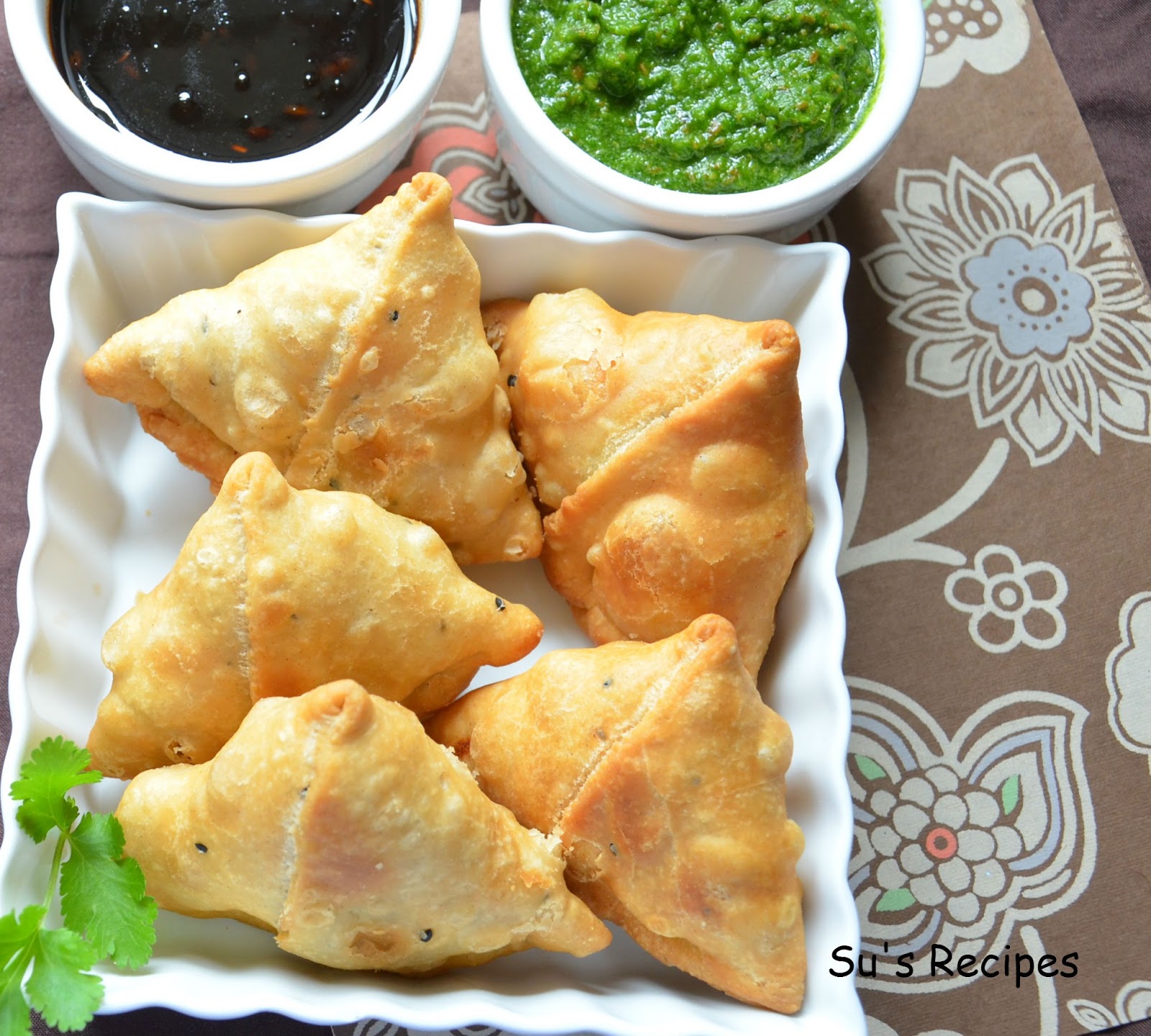 Su's Recipes Aloo Samosa