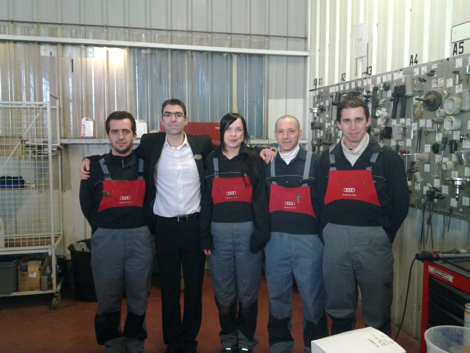 Secteur Automobile du lycée SAINTJOSEPH de NEVERS J 2 avant le départ