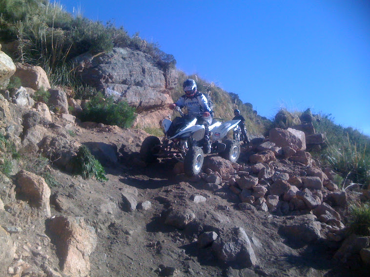 bajando por el caracol cerro aspero