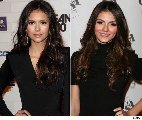 Parece mas não é: Nina Dobrev e Victoria Justice - Just Lia