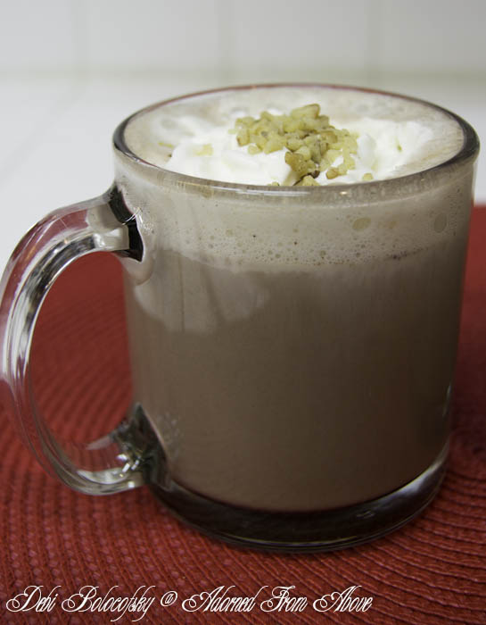 Adorned From Above Almond Hot Chocolate for Friday's Happy Hour