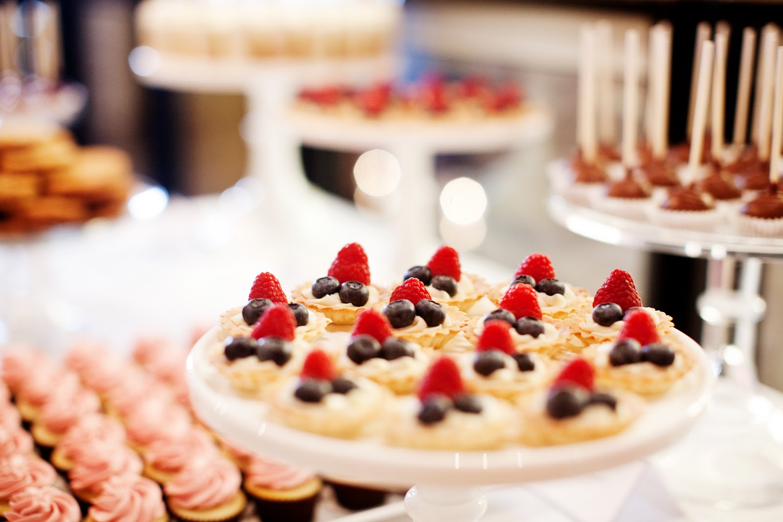 cocoa & fig Minneapolis Wedding Cake and Dessert Table Sarah and Dennis