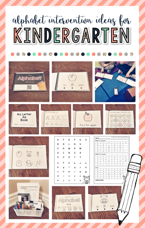 alphabet small group intervention a pinch of kinder alphabet data sheets