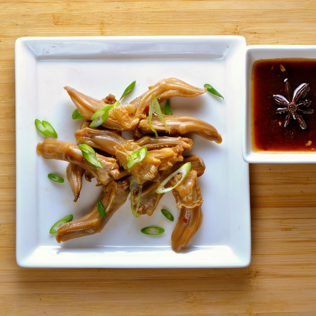 JULES FOOD... Duck Tongues. Two ways. Slow Simmer and Oven Braised
