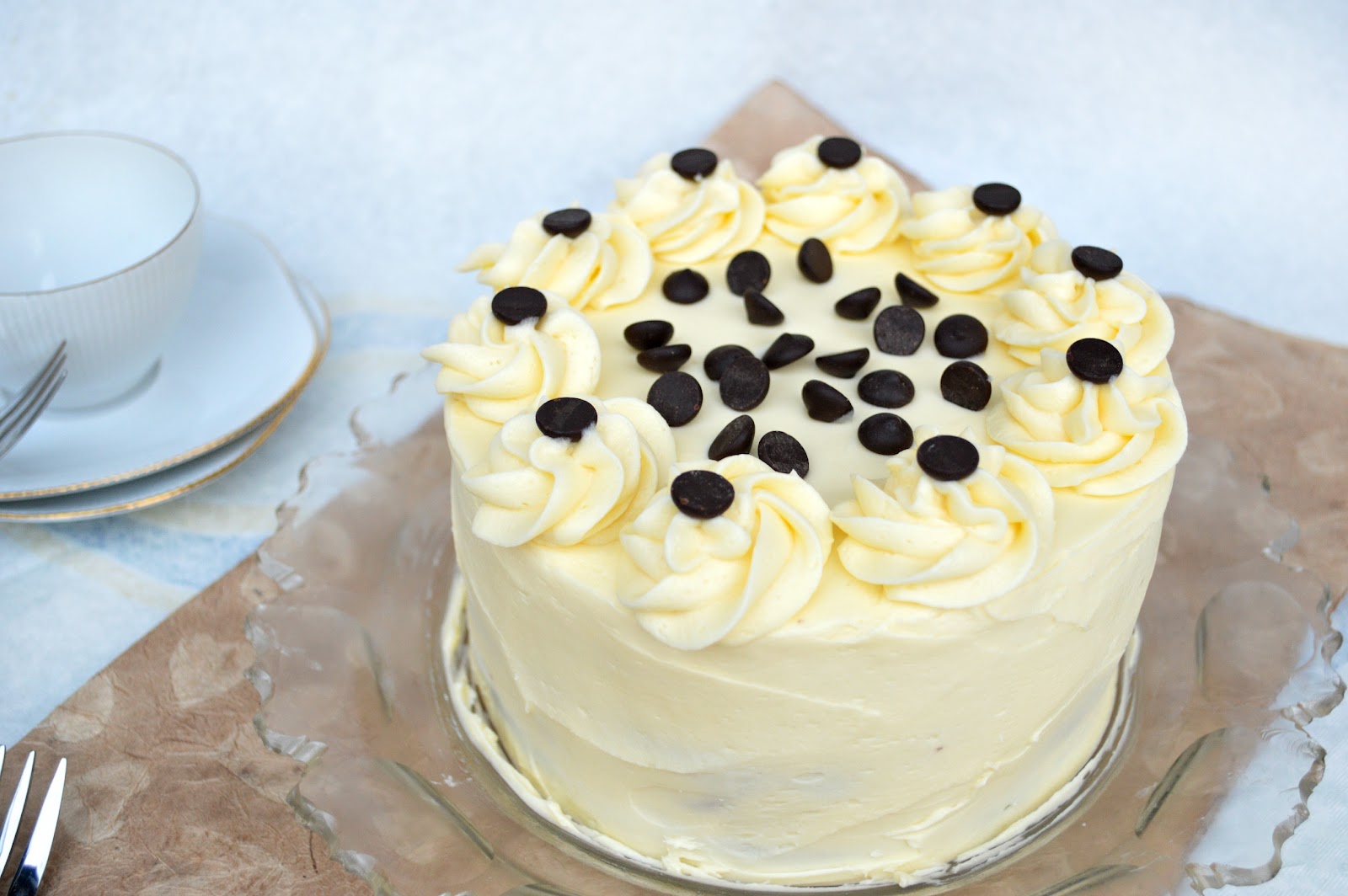 A lovely cake Chocolate chip cookie dough brownie cake
