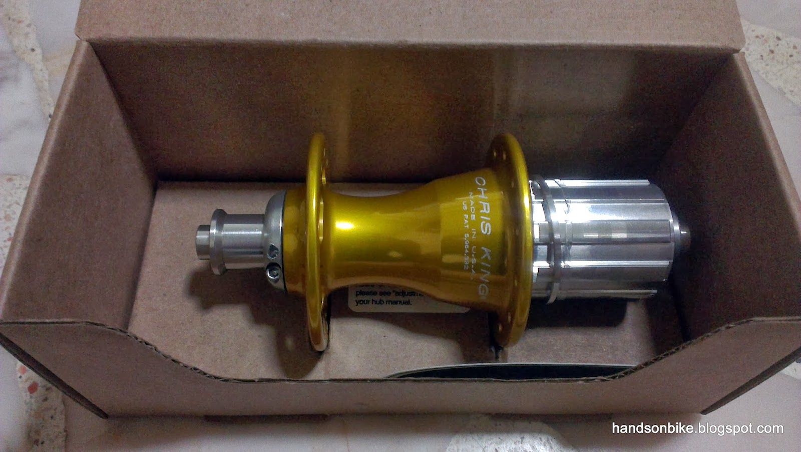 Hands On Bike Chris King R45 11 Speed Rear Hub + Partial Disassembly