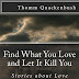 Find What You Love and Let It Kill You - Free Kindle Fiction