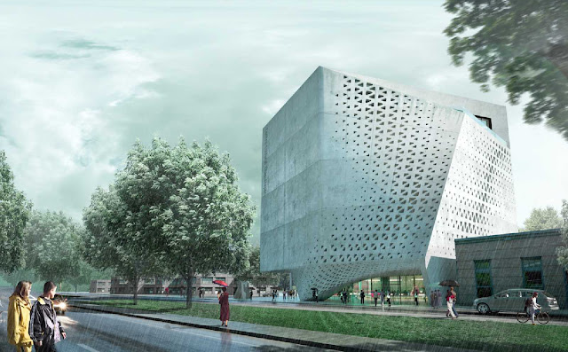 04 Cultural Center of Chapultepec Competition Entry