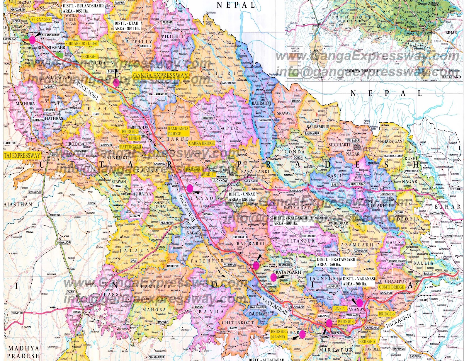 Hardoi Map