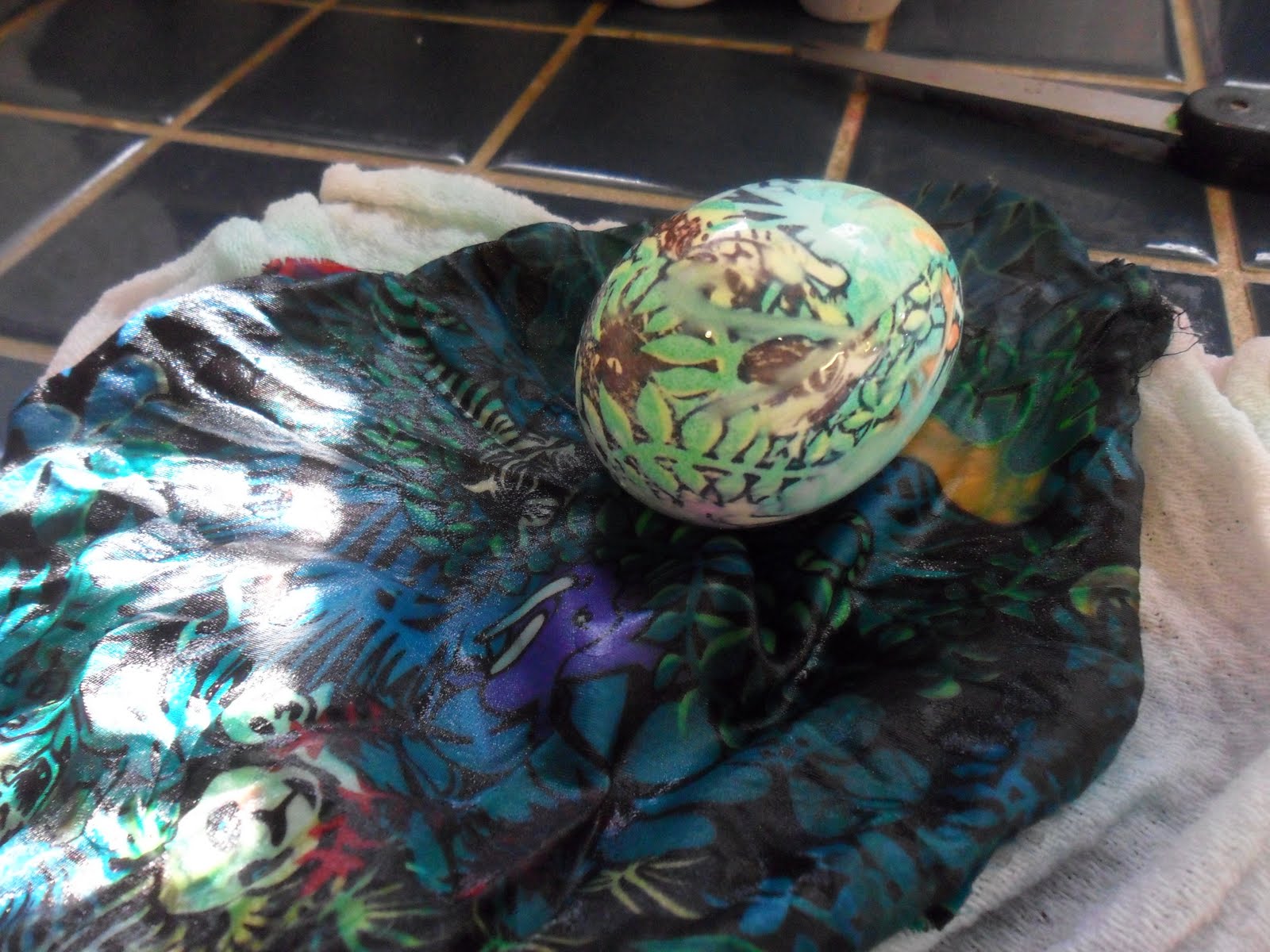 Our Cup Over... Silk Dyed Eggs