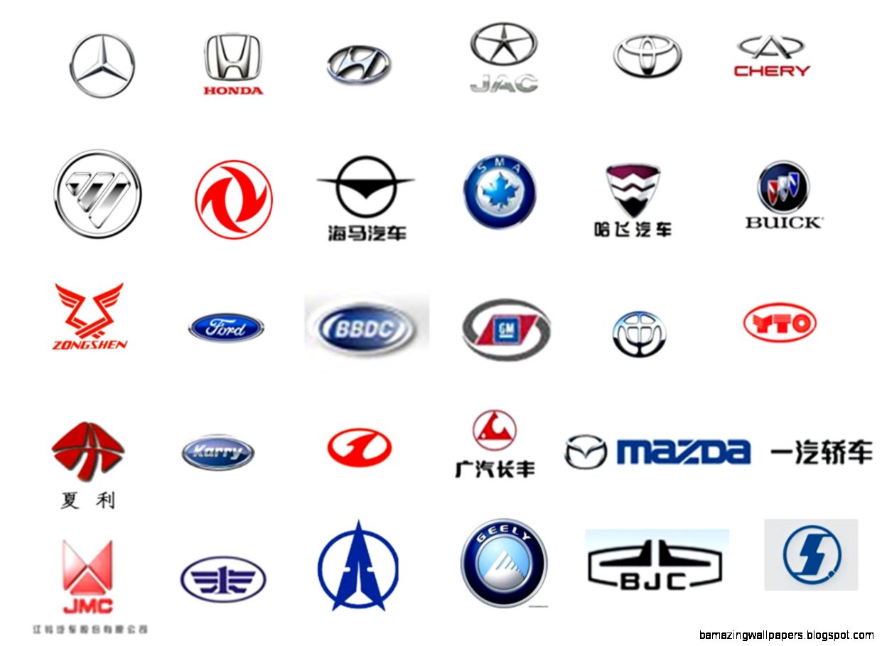 Chinese Car Company Logos Wallpapers Background