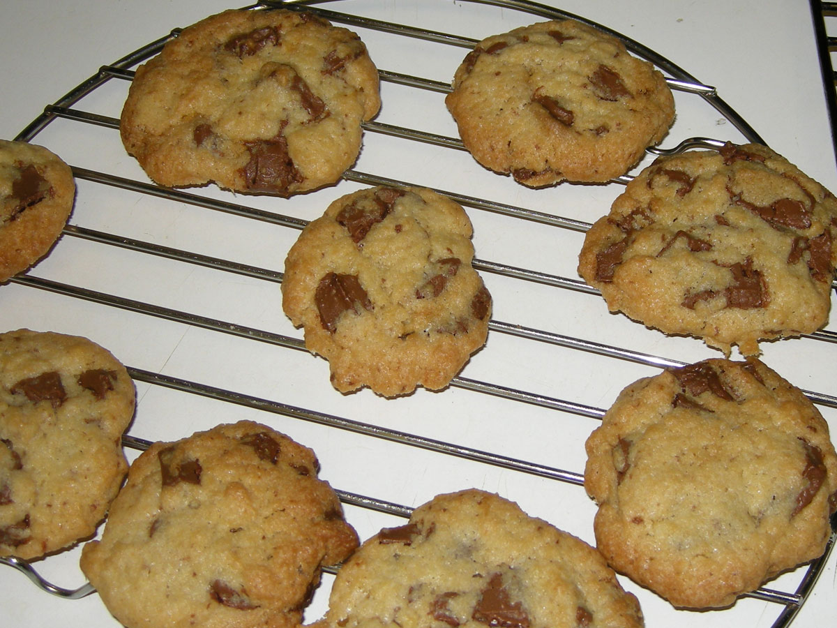 Ms Pink Piglet's World Cakey Chocolate Chip Cookies Martha Stewart