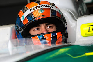 Jazeman during Formula Renault 3.5 testing recently