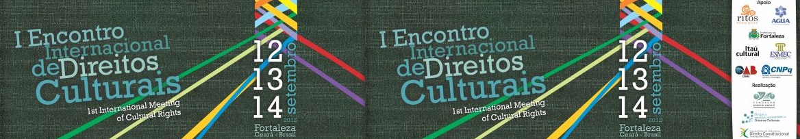 II ENCONTRO INTERNACIONAL DE DIREITOS CULTURAIS